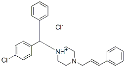 CAS#: 56620-35-0， 4-Cinnamyl-1-[(4-Chlorophenyl)Benzyl]Piperazinium Chloride