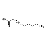 CAS#: 56630-33-2， 3-Nonynoic Acid