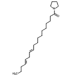 CAS#: 56630-46-7， (11E,14E)-1-(1-Pyrrolidinyl)-11,14-Octadecadien-1-One