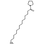 CAS 登录号：56630-55-8， 1-(1-吡咯烷基)-1-十五烷酮