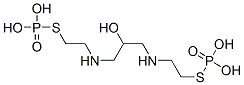 CAS#: 56643-20-0， 2-[[2-Hydroxy-3-(2-Phosphonosulfanylethylamino)Propyl]Amino]Ethylsulfanylphosphonic Acid
