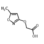 CAS#: 56674-48-7， [(5-Methyl-1,2-Oxazol-3-Yl)Oxy]Acetic Acid