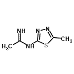 CAS#: 56684-77-6， N-(5-Methyl-1,3,4-Thiadiazol-2-Yl)Ethanimidamide