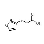 CAS#: 56796-05-5， (1,2-Oxazol-3-Ylsulfanyl)Acetic Acid