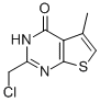 结构式 CAS# 568577-81-1, 2-(氯甲基)-5-甲基噻吩并[2,3-d]嘧啶-4(3H)-酮