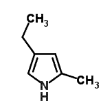 CAS#: 5690-96-0， 4-Ethyl-2-Methyl-1H-Pyrrole