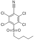 CAS#: 56916-64-4， 4-Pentylsulfonyl-2,3,5,6-Tetrachlorobenzonitrile