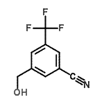 CAS#: 569370-38-3， 3-(Hydroxymethyl)-5-(Trifluoromethyl)Benzonitrile