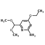 CAS#: 569657-37-0， 4-(Dimethoxymethyl)-6-Ethoxy-2-Pyrimidinamine