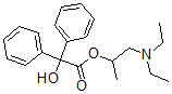 CAS#: 57-36-3， 2-(Diethylamino)-1-methylethyl benzilate