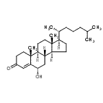 CAS#: 570-90-1， (6alpha)-6-Hydroxycholest-4-En-3-One