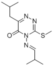 结构式 CAS# 57052-04-7, 丁嗪草酮