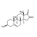 CAS#: 571-05-1， (3beta)-3-Hydroxyandrost-5-Ene-16,17-Dione