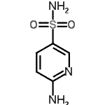 structure of CAS# 57187-73-2, 6-Amino-3-Pyridinesulfonamide;3-Pyridinesulfonamide,6-amino-(7CI,9CI);6-Amino-3-pyridiniesulfonamide;6-Amino-pyridine-3-sulfonic acid amide