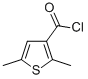 structure of CAS# 57248-13-2, 2,5-Dimethylthiophene-3-Carbonyl Chloride;3-Thiophenecarbonyl Chloride, 2,5-Dimethyl- (9CI);2,5-DIMETHYLTHIOPHENE-3-CARBONYL CHLORIDE