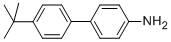 structure of CAS# 5728-71-2, 4-Tert-butyl-4'-aminobiphenyl