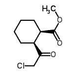CAS#: 57280-64-5， Methyl (1R,2S)-2-(Chloroacetyl)Cyclohexanecarboxylate
