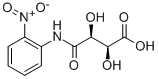 CAS 登录号：57314-76-8， (2S,3S)-2,3-二羟基-4-[(2-硝基苯基)氨基]-4-氧代丁酸