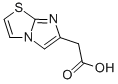 structure of CAS# 57332-75-9, Imidazo[2,1-b]Thiazol-6-Yl-Aceticacid;2-Imidazo[2,1-B]Thiazol-6-Ylacetate;2-(6-Imidazo[2,1-B]Thiazolyl)Acetate;2-Imidazo[2,1-B][1,3]Thiazol-6-Ylethanoate