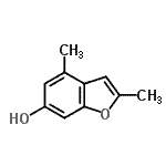 CAS#: 57371-25-2， 2,4-Dimethyl-1-Benzofuran-6-Ol