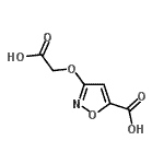 CAS#: 574005-34-8， 3-(Carboxymethoxy)-1,2-Oxazole-5-Carboxylic Acid