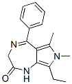 CAS#: 57435-88-8， 8-Ethyl-3,7-Dihydro-6,7-Dimethyl-5-Phenylpyrrolo[3,4-e]-1,4-Diazepin-2(1H)-One