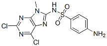 CAS#: 5752-04-5， 4-Amino-N-(2,6-Dichloro-9-Methyl-9H-Purin-8-Yl)Benzenesulfonamide