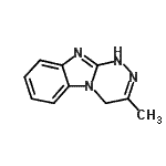 CAS#: 57537-37-8， 3-Methyl-1,4-Dihydro[1,2,4]Triazino[4,3-a]Benzimidazole