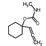 CAS#: 57649-53-3， 1-Propadienylcyclohexyl Methylcarbamate