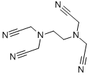 structure of CAS# 5766-67-6, (Ethylenedinitrilo)Tetraacetonitrile;2-[2-(Bis(Cyanomethyl)Amino)Ethyl-(Cyanomethyl)Amino]Ethanenitrile;Nsc 49104;Brn 1711285
