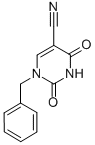 structure of CAS# 57712-62-6, 1-Benzyl-2,4-Dioxo-1,2,3,4-Tetrahydro-5-Pyrimidinecarbonitrile;Zinc00166402;1-Benzyl-2,4-Dioxo-1,2,3,4-Tetrahydro-5-Pyrimidinecarbonitrile;Mls000695137
