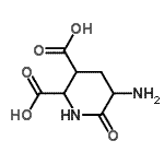 CAS#: 57722-76-6， 5-Amino-6-Oxo-2,3-Piperidinedicarboxylic Acid