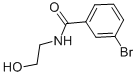 structure of CAS# 57728-66-2, 3-Bromo-N-(2-Hydroxyethyl)Benzamide;3-Bromo-N-(2-Hydroxyethyl)Benzamide