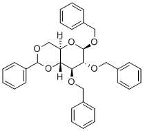 CAS 登录号：57783-66-1， 苄基 2,3-二-O-苄基-4,6-O-亚苄基-beta-D-吡喃葡萄糖苷