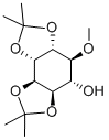 结构式 CAS# 57819-56-4, 1,2:5,6-二-O-(1-甲基乙亚基)-3-甲基-1D-手性肌醇