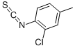 structure of CAS# 57878-93-0, 2-Chloro-4-Methylphenyl Isothiocyanate;2-Chloro-1-Isothiocyanato-4-Methyl-Benzene;Tl 00726;Zinc00153322