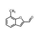 CAS 登录号：57897-70-8， 7-甲基-1-苯并呋喃-2-甲醛