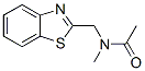 CAS#: 58038-50-9， N-(2-Benzothiazolylmethyl)-N-Methyl-Acetamide