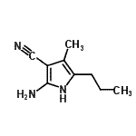 CAS#: 58121-03-2， 2-Amino-4-Methyl-5-Propyl-1H-Pyrrole-3-Carbonitrile