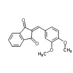 CAS#: 58161-74-3， 2-(3,4-Dimethoxybenzylidene)-1H-Indene-1,3(2H)-Dione