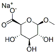 结构式 CAS# 58189-74-5, 1-O-甲基-beta-D-葡萄糖醛酸钠盐