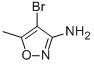 structure of CAS# 5819-40-9, 3-Amino-4-Bromo-5-Methylisoxazole;4-Bromo-5-Methyl-Isoxazol-3-Amine;4-Bromo-5-Methyl-3-Isoxazolamine;(4-Bromo-5-Methyl-Isoxazol-3-Yl)Amine