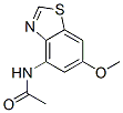 CAS#: 58249-71-1， N-(6-Methoxy-4-Benzothiazolyl)-Acetamide