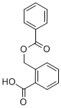 structure of CAS# 58249-83-5, 2-(Benzoyloxymethyl)Benzoic Acid;2-[(Oxo-Phenylmethoxy)Methyl]Benzoic Acid;2-(Phenylcarbonyloxymethyl)Benzoic Acid;13030_Fluka