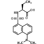 CAS#: 58260-76-7， (2S)-2-[[5-(Dimethylamino)-1-Naphthyl]Sulfonylamino]Butanoic Acid