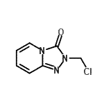 structure of CAS# 58333-27-0, 2-(Chloromethyl)[1,2,4]Triazolo[4,3-a]Pyridin-3(2H)-One;2-(chloromethyl)-[1,2,4]triazolo[4,3-a]pyridin-3(2H)-one