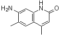 结构式 CAS# 58336-28-0, 7-氨基-4,6-二甲基-2(1H)-喹啉酮