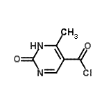 CAS#: 583883-61-8， 6-Methyl-2-Oxo-1,2-Dihydro-5-Pyrimidinecarbonyl Chloride