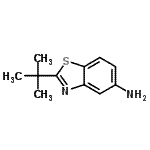CAS#: 58460-12-1， 2-(2-Methyl-2-Propanyl)-1,3-Benzothiazol-5-Amine