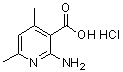 CAS#: 58483-96-8， 2-Amino-4,6-Dimethyl-3-Pyridinecarboxylic Acid Hydrochloride